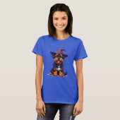 ハロウィンの犬 Tシャツ (正面フル)