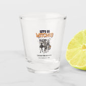 ハロウィンの独身最後の夜! ウィッチたち、行こう ショットグラス (正面)