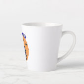 ハロウィンの猫 カフェラテマグ (右)