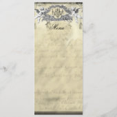 ハロウィンの球メニュー メニュー (裏面)