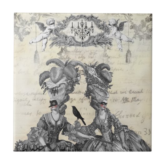 ハロウィンの球 タイル (正面)