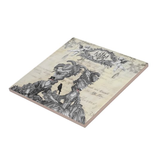 ハロウィンの球 タイル (側面)