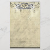 ハロウィンの球 便箋 (正面)