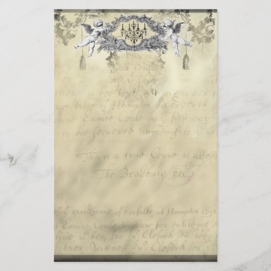 ハロウィンの球 便箋 (正面)