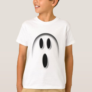 ハロウィンの白い幽霊はTシャツをからかいます Tシャツ