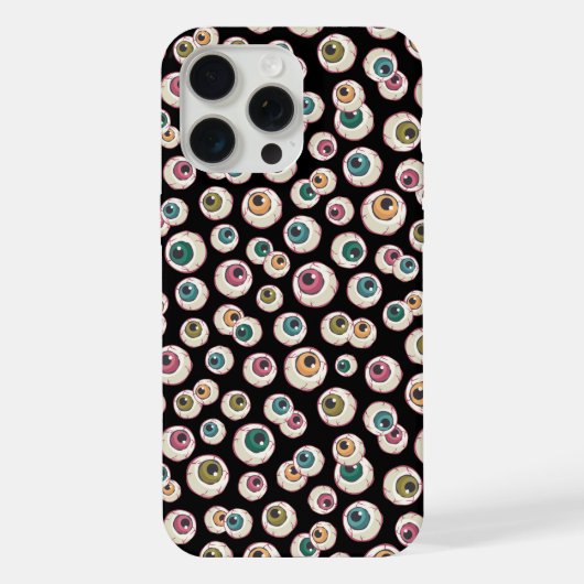 ハロウィンの目玉 iPhoneケース (裏面)