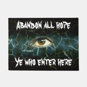 ハロウィンの目18" x 24"ドア・マット ドアマット