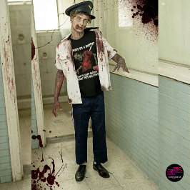 ハロウィンの節約ゾンビ Tシャツ