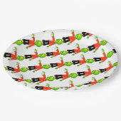 ハロウィンの紙皿9" /Zombie ペーパープレート (アングル)