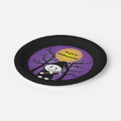 ハロウィンの紙皿 グリムの子供のコスチューム ペーパープレート (アングル)