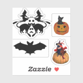 ハロウィンの組み合わせカスタムたカットビニールシール シール