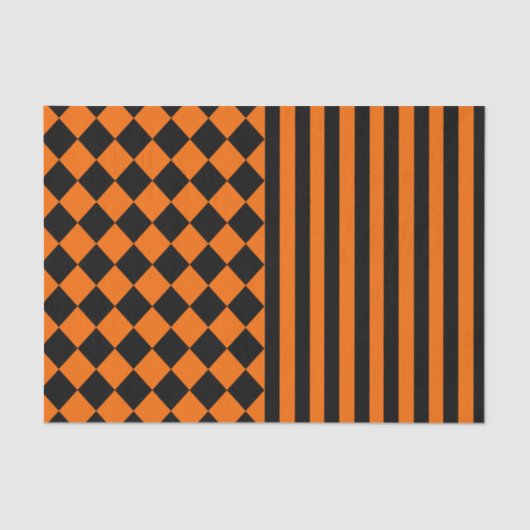 ハロウィンの組合せパターン 薄葉紙 (正面)