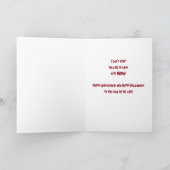 ハロウィンの結婚記念日の魔法使いの醸造物 カード (内部)