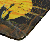 ハロウィンの緩和されたガラスのまな板 カッティングボード (角)