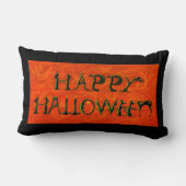 ハロウィンの腰神経の枕リバーシブル ランバークッション (裏面)