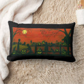 ハロウィンの腰神経の枕リバーシブル ランバークッション (ブランケット)