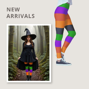 ハロウィンの色 ウィッチ レギンス