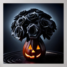 ハロウィンの花束 ポスター