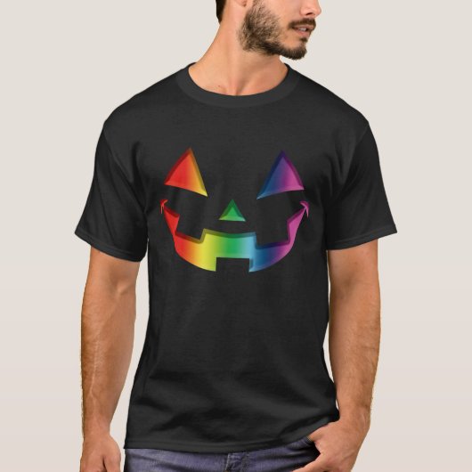 ハロウィンの虹 Tシャツ (正面)