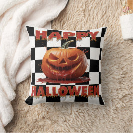 ハロウィンの血まみれのかぼちゃ クッション