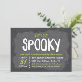 ハロウィンの衣装不気味パーティーを手に入れよう 招待状 (スタンド正面)