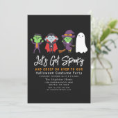 ハロウィンの衣装不気味パーティーを手に入れよう 招待状 (スタンド正面)