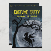 ハロウィンの衣裳のパーティーの頭のない騎手 シーズンカード (正面/裏面)