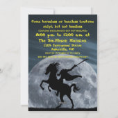 ハロウィンの衣裳のパーティーの頭のない騎手 シーズンカード (裏面)