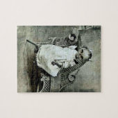 ハロウィンの衣裳の子供 ジグソーパズル (横)