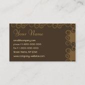 ハロウィンの衣裳の店の名刺 名刺 (裏面)