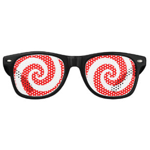 ハロウィンの衣裳のX線の視野Specsガラス! レトロサングラス