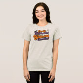 ハロウィンの装飾に目が奪われがち トライブレンドTシャツ (正面全面)