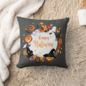 ハロウィンの装飾品トリート/トリックモンスター クッション (ブランケット)