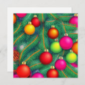 ハロウィンの装飾 シーズンカード (正面/裏面)