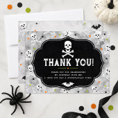 ハロウィンの誕生日お礼カード(名入れ可) サンキューカード
