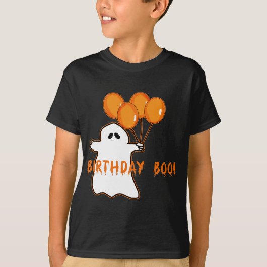 ハロウィンの誕生日のTシャツおよびギフト Tシャツ (正面)