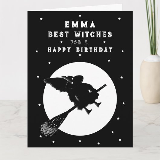 ハロウィンの誕生日カード サンキューカード (正面)