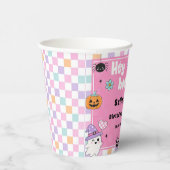 ハロウィンの誕生日パーティー 紙コップ (右)