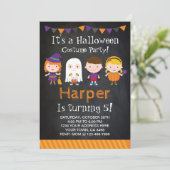 ハロウィンの誕生日招待状, コスチュームパーティー 招待状 (スタンド正面)