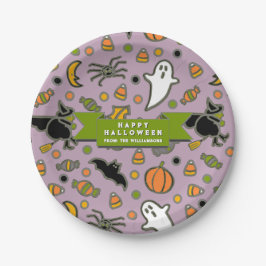 ハロウィンの贈り物 ペーパープレート