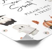 ハロウィンの赤ちゃんはとってもスイート ポスター (角)