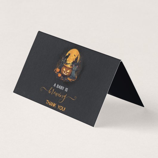 ハロウィンの赤ちゃん歓迎会におすすめの「A Baby Is Brewing」キュートなコレクション (正面)