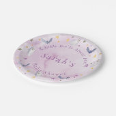 ハロウィンの赤ちゃん歓迎会　もうすぐ生まれる我が子 ペーパープレート (アングル)