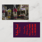 ハロウィンの醸造物の~の名刺 名刺 (正面/裏面)