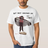 ハロウィンの野球 Tシャツ (正面)