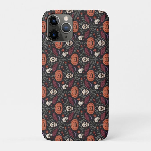 ハロウィンの雰囲気パターン Case-Mate iPhoneケース (裏)