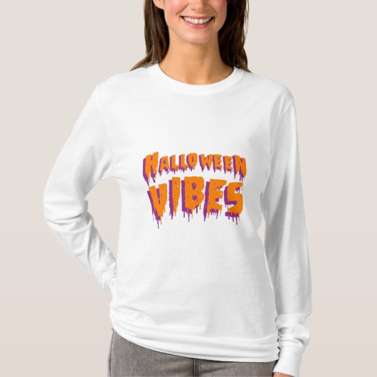 ハロウィンの雰囲気 Tシャツ (正面)