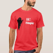 ハロウィンの面白いアパレル Tシャツ (正面)