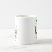 ハロウィンの面白い「Drink Up Witches」デザイン コーヒーマグカップ (中央)