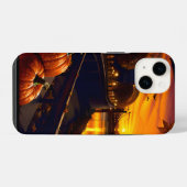 ハロウィンの風景 2 iPhoneケース (裏面横)